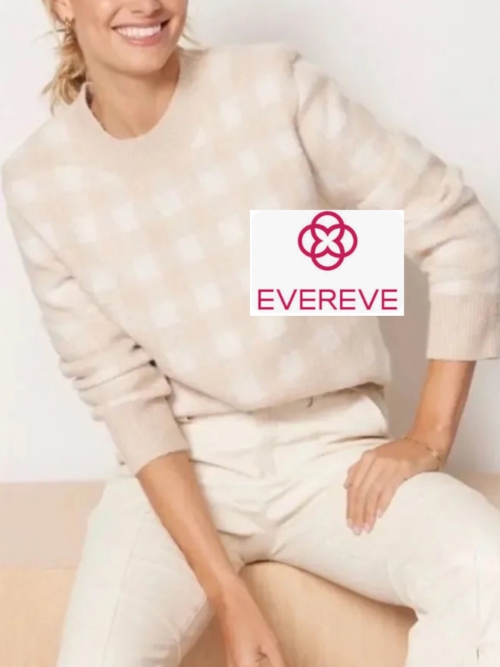 Evereve Collette Strong shoulder sweater, XS, CB2831